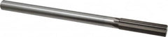 Interstate - 0.637" High Speed Steel Chucking Reamer - Exact Tooling