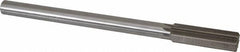Interstate - 0.706" High Speed Steel Chucking Reamer - Exact Tooling