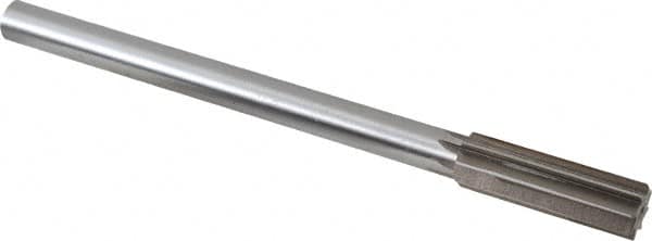 Interstate - 0.716" High Speed Steel Chucking Reamer - Exact Tooling