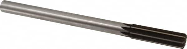 Interstate - 0.739" High Speed Steel Chucking Reamer - Exact Tooling