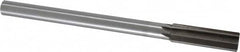 Interstate - 0.753" High Speed Steel Chucking Reamer - Straight Flute, 5/8" Straight Shank, 2-1/2" Flute Length, 9-1/2" OAL - Exact Tooling