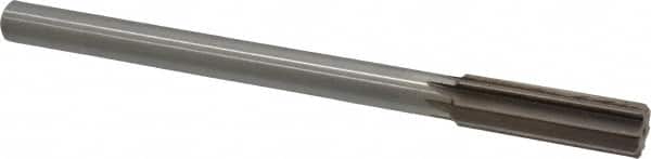 Interstate - 0.757" High Speed Steel Chucking Reamer - Exact Tooling