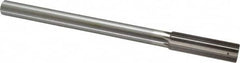 Interstate - 0.759" High Speed Steel Chucking Reamer - Straight Flute, 5/8" Straight Shank, 2-1/2" Flute Length, 9-1/2" OAL - Exact Tooling