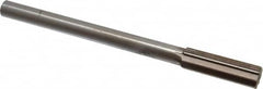 Interstate - 0.779" High Speed Steel Chucking Reamer - Straight Flute, 5/8" Straight Shank, 2-1/2" Flute Length, 9-1/2" OAL - Exact Tooling