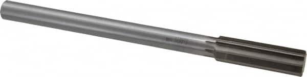 Interstate - 0.785" High Speed Steel Chucking Reamer - Straight Flute, 5/8" Straight Shank, 2-1/2" Flute Length, 9-1/2" OAL - Exact Tooling