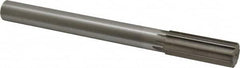 Interstate - 1" High Speed Steel Chucking Reamer - Straight Flute, 7/8" Straight Shank, 2-3/4" Flute Length, 10-1/2" OAL - Exact Tooling