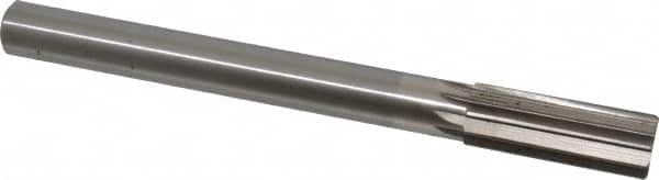 Interstate - 1" High Speed Steel Chucking Reamer - Straight Flute, 7/8" Straight Shank, 2-3/4" Flute Length, 10-1/2" OAL - Exact Tooling