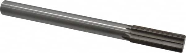 Interstate - 1" High Speed Steel Chucking Reamer - Straight Flute, 7/8" Straight Shank, 2-3/4" Flute Length, 10-1/2" OAL - Exact Tooling