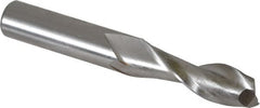 Onsrud - 1/2" Cutting Diam x 1-1/2" Length of Cut, 2 Flute, Upcut Spiral Router Bit - Uncoated, Right Hand Cut, High Speed Steel, 3-1/2" OAL x 1/2" Shank Diam, Double Edge, 19 to 32° Helix Angle - Exact Tooling