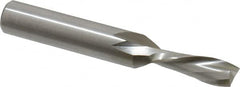 Onsrud - 3/8" Cutting Diam x 1" Length of Cut, 2 Flute, Downcut Spiral Router Bit - Uncoated, Right Hand Cut, High Speed Steel, 3-1/2" OAL x 1/2" Shank Diam, Double Edge, 19 to 32° Helix Angle - Exact Tooling