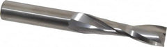 Onsrud - 1/2" Cutting Diam x 1-3/4" Length of Cut, 2 Flute, Upcut Spiral Router Bit - Uncoated, Right Hand Cut, Solid Carbide, 4" OAL x 1/2" Shank Diam, Double Edge, 22° Helix Angle - Exact Tooling