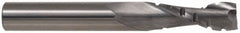 Onsrud - 1/2" Cutting Diam x 1-5/8" Length of Cut, 2 Flute, Downcut Spiral Router Bit - Uncoated, Right Hand Cut, Solid Carbide, 3-1/2" OAL x 1/2" Shank Diam, Chipbreaker, 30° Helix Angle - Exact Tooling