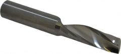 Onsrud - 1/2" Cutting Diam x 1-5/8" Length of Cut, 1 Flute, Upcut Spiral Router Bit - Uncoated, Right Hand Cut, Solid Carbide, 3-1/2" OAL x 1/2" Shank Diam, Single Edge, 21° Helix Angle - Exact Tooling