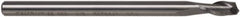 Onsrud - 3/4" Cutting Diam x 1-1/8" Length of Cut, 2 Flute, Upcut Spiral Router Bit - Uncoated, Right Hand Cut, Solid Carbide, 4" OAL x 3/4" Shank Diam, Bottom-Surfacing, 30° Helix Angle - Exact Tooling