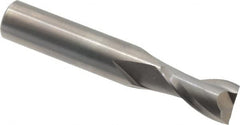 Onsrud - 1/2" Cutting Diam x 7/8" Length of Cut, 2 Flute, Upcut Spiral Router Bit - Uncoated, Right Hand Cut, Solid Carbide, 3" OAL x 1/2" Shank Diam, Bottom-Surfacing, 30° Helix Angle - Exact Tooling