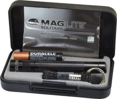 Mag-Lite - Krypton Bulb, Mini Flashlight - Black Aluminum Body, 1 AAA Alkaline Battery Included - Exact Tooling