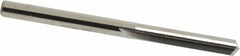 SGS - #23, 0.154", 140° Point, Solid Carbide Straight Flute Drill Bit - Exact Tooling