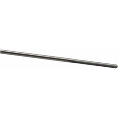 SGS - #51, 0.067", 140° Point, Solid Carbide Straight Flute Drill Bit - Exact Tooling