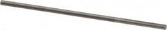 SGS - #55, 0.052", 140° Point, Solid Carbide Straight Flute Drill Bit - Exact Tooling