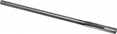 Made in USA - 0.269" Carbide-Tipped 4 Flute Chucking Reamer - Straight Flute, 15/64" Straight Shank, 1-1/2" Flute Length, 6" OAL - Exact Tooling