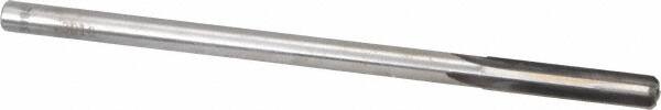 Made in USA - 0.301" Carbide-Tipped 4 Flute Chucking Reamer - Straight Flute, 9/32" Straight Shank, 1-1/2" Flute Length, 6" OAL - Exact Tooling