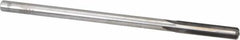 Made in USA - 0.301" Carbide-Tipped 4 Flute Chucking Reamer - Straight Flute, 9/32" Straight Shank, 1-1/2" Flute Length, 6" OAL - Exact Tooling