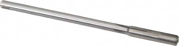 Made in USA - 0.336" Carbide-Tipped 4 Flute Chucking Reamer - Straight Flute, 9/32" Straight Shank, 1-1/2" Flute Length, 6" OAL - Exact Tooling