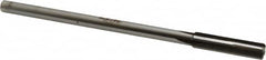 Made in USA - 0.346" Carbide-Tipped 4 Flute Chucking Reamer - Straight Flute, 9/32" Straight Shank, 1-1/2" Flute Length, 6" OAL - Exact Tooling