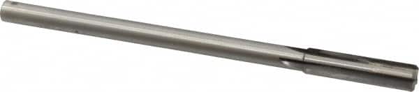 Made in USA - 0.437" Carbide-Tipped 4 Flute Dowel Pin Chucking Reamer - Exact Tooling