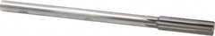 Made in USA - 0.536" Carbide-Tipped 6 Flute Chucking Reamer - Straight Flute, 7/16" Straight Shank, 2" Flute Length, 8" OAL - Exact Tooling