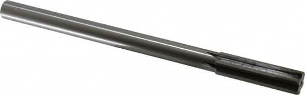 Made in USA - 0.669" Carbide-Tipped 6 Flute Chucking Reamer - Exact Tooling