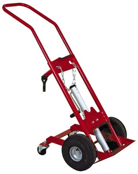 Made in USA - 32" Long x 30" Wide x 48" High, Gas Cylinder Caddy - Fits 4, 5, 6, 7, 8, 9, 10, 11, 12" Diameter Cylinders - Exact Tooling