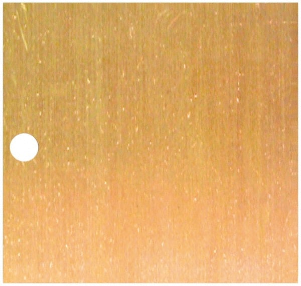 NMC - Safety & Facility Valve Tag - Tag Header: CAUTION, 1 Side, Brass - Exact Tooling