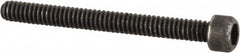 Value Collection - #1-64 UNC Hex Socket Drive, Socket Cap Screw - Alloy Steel, Black Oxide Finish, Fully Threaded, 3/4" Length Under Head - Exact Tooling