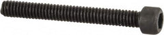 Value Collection - #1-72 UNF Hex Socket Drive, Socket Cap Screw - Alloy Steel, Black Oxide Finish, Fully Threaded, 5/8" Length Under Head - Exact Tooling