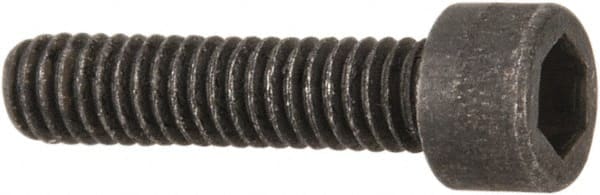 Value Collection - #2-64 UNF Hex Socket Drive, Socket Cap Screw - Alloy Steel, Black Oxide Finish, Fully Threaded, 3/8" Length Under Head - Exact Tooling