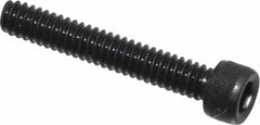 Value Collection - #3-48 UNC Hex Socket Drive, Socket Cap Screw - Alloy Steel, Black Oxide Finish, Fully Threaded, 5/8" Length Under Head - Exact Tooling