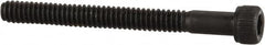 Value Collection - #3-48 UNC Hex Socket Drive, Socket Cap Screw - Alloy Steel, Black Oxide Finish, Partially Threaded, 1" Length Under Head - Exact Tooling