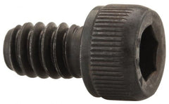 Value Collection - #10-24 UNC Hex Socket Drive, Socket Cap Screw - Alloy Steel, Black Oxide Finish, Fully Threaded, 5/16" Length Under Head - Exact Tooling