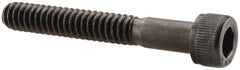 Value Collection - #10-24 UNC Hex Socket Drive, Socket Cap Screw - Alloy Steel, Black Oxide Finish, Partially Threaded, 1-3/8" Length Under Head - Exact Tooling
