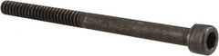 Value Collection - #10-24 UNC Hex Socket Drive, Socket Cap Screw - Alloy Steel, Black Oxide Finish, Partially Threaded, 2-3/8" Length Under Head - Exact Tooling