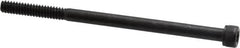 Value Collection - #10-24 UNC Hex Socket Drive, Socket Cap Screw - Alloy Steel, Black Oxide Finish, Partially Threaded, 3-1/4" Length Under Head - Exact Tooling