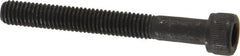 Value Collection - #10-32 UNF Hex Socket Drive, Socket Cap Screw - Alloy Steel, Black Oxide Finish, Partially Threaded, 1-5/8" Length Under Head - Exact Tooling