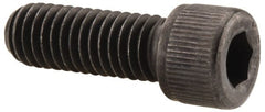 Value Collection - #12-28 UNF Hex Socket Drive, Socket Cap Screw - Alloy Steel, Black Oxide Finish, Fully Threaded, 5/8" Length Under Head - Exact Tooling