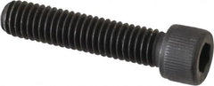 Value Collection - #12-28 UNF Hex Socket Drive, Socket Cap Screw - Alloy Steel, Black Oxide Finish, Fully Threaded, 1" Length Under Head - Exact Tooling