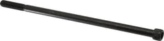 Value Collection - 5/16-18 UNC Hex Socket Drive, Socket Cap Screw - Alloy Steel, Black Oxide Finish, Partially Threaded, 7" Length Under Head - Exact Tooling