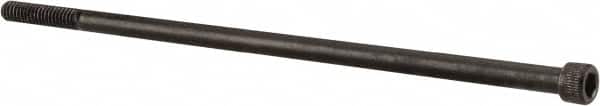 Value Collection - 5/16-18 UNC Hex Socket Drive, Socket Cap Screw - Alloy Steel, Black Oxide Finish, Partially Threaded, 8" Length Under Head - Exact Tooling