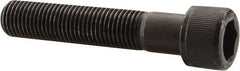 Value Collection - 7/16-20 UNF Hex Socket Drive, Socket Cap Screw - Alloy Steel, Black Oxide Finish, Partially Threaded, 2-1/4" Length Under Head - Exact Tooling