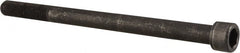 Value Collection - 7/16-20 UNF Hex Socket Drive, Socket Cap Screw - Alloy Steel, Black Oxide Finish, Partially Threaded, 6" Length Under Head - Exact Tooling