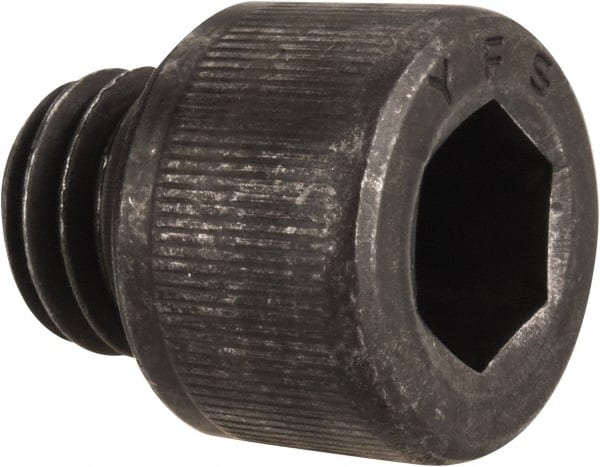 Value Collection - 1/2-13 UNC Hex Socket Drive, Socket Cap Screw - Alloy Steel, Black Oxide Finish, Fully Threaded, 3/8" Length Under Head - Exact Tooling